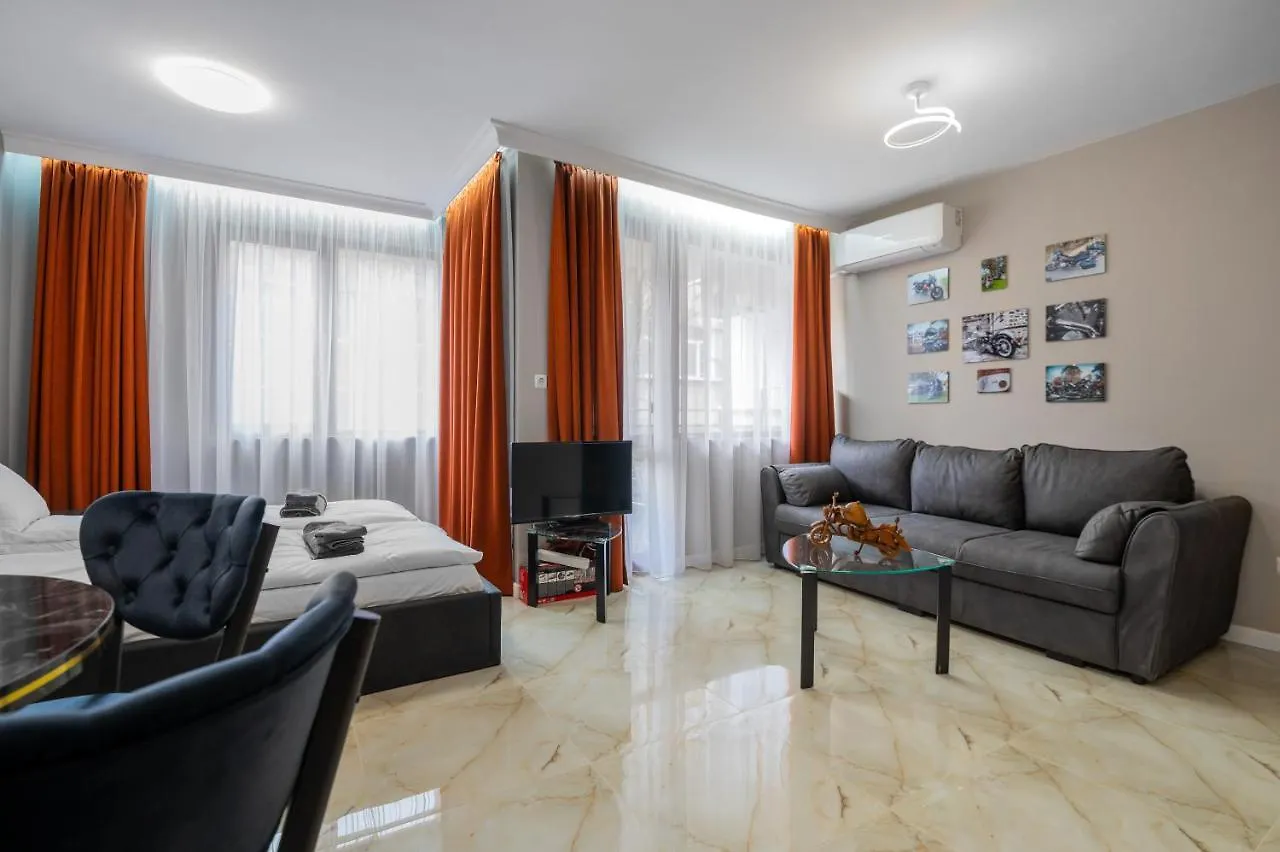 Apartmán Moto Retreat I Sofia Central Studio I Free Parking